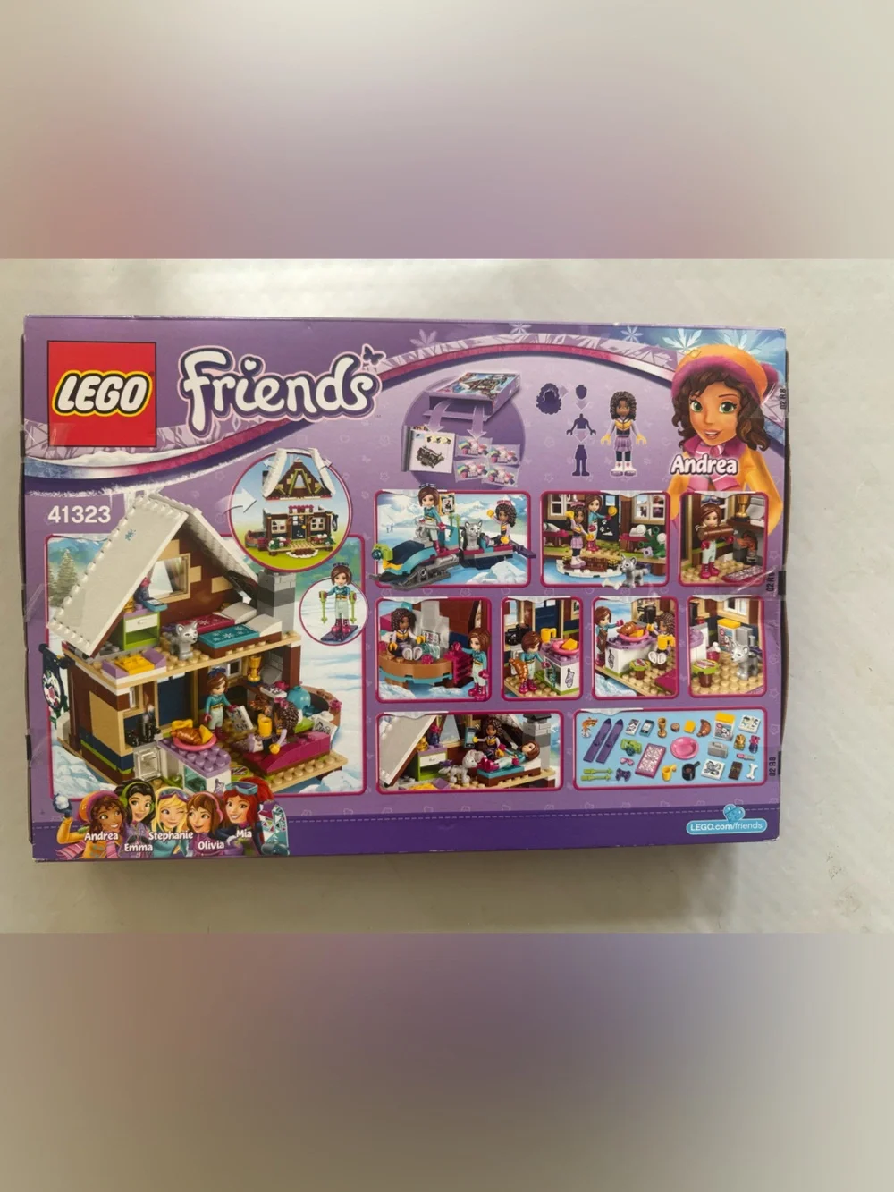 Sealed New Lego Friends Snow Resort Chalet - 402 pieces